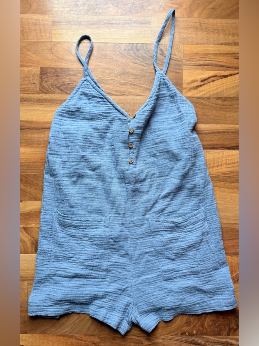 Roxy Light Blue Spaghetti Strap Camisole